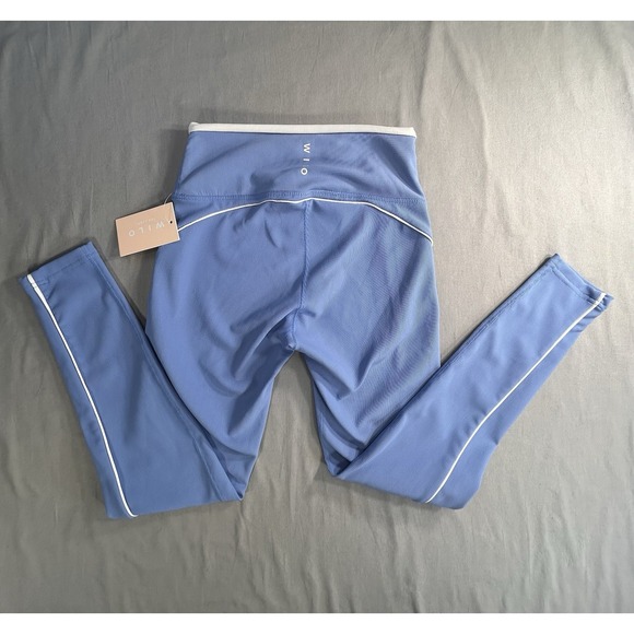 WILO The Label Sports Bra and Leggings Powder Blue 2 Piece Women's Small NEW - Picture 12 of 16